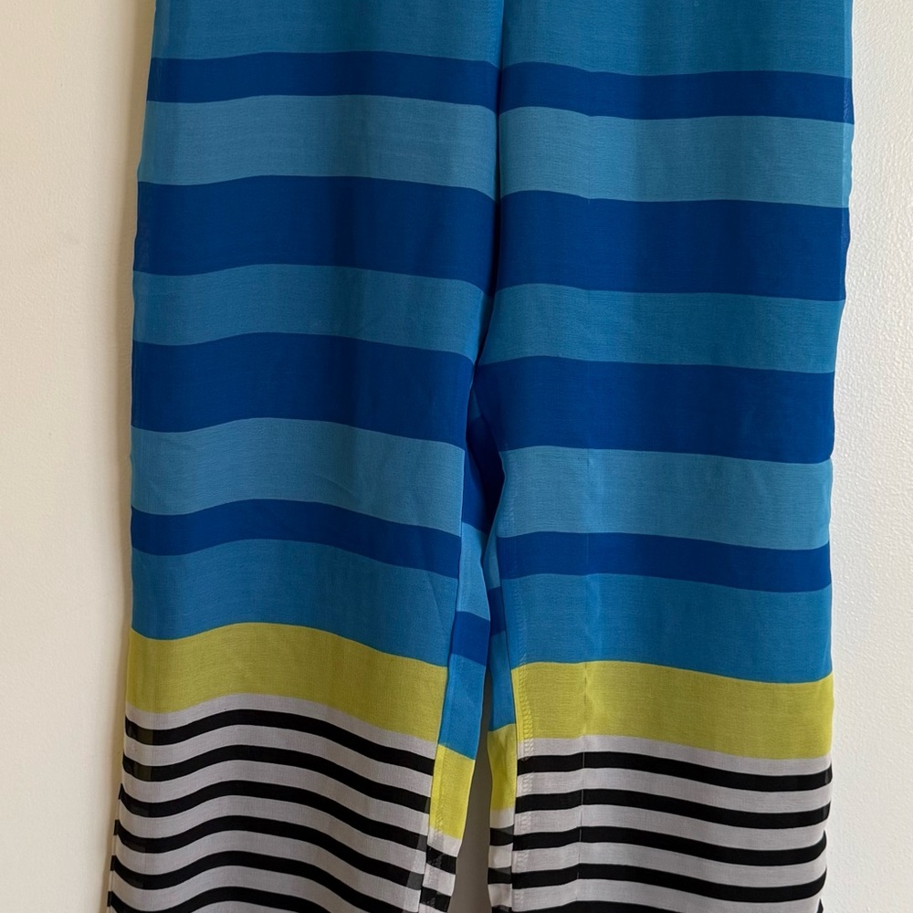 Striped Blue and Yellow Kids bottoms